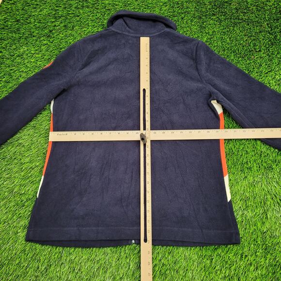 Vintage Ralph-Lauren Fleece Zip Sweater Womens Large 20x24 - Picture 6 of 14